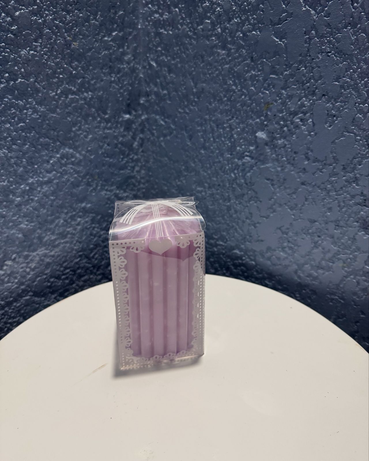 Wedding and Party Gift: 12 cm Ribbed Pillar